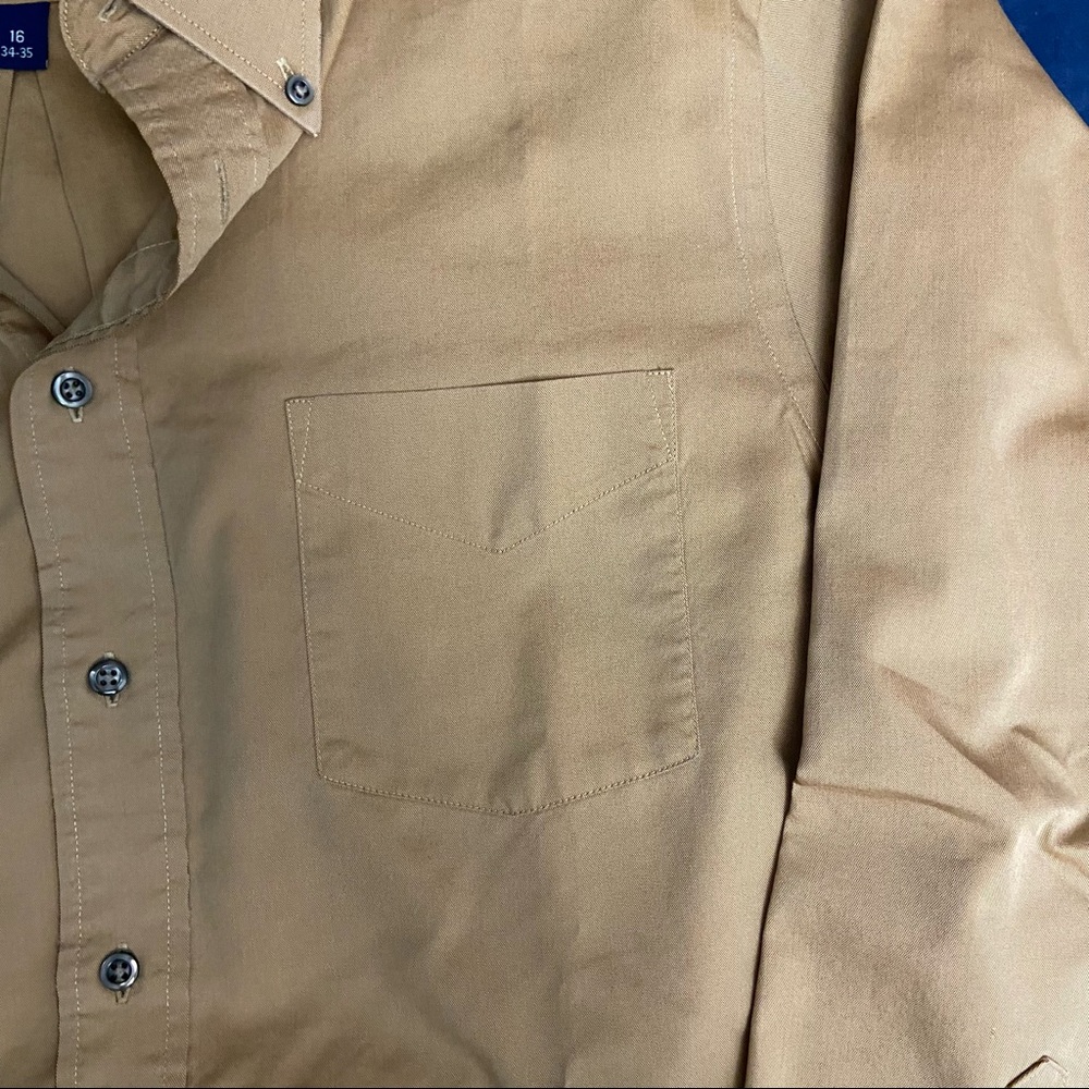 Tan Button Up - image 4
